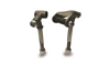 Un-Polished Stainless Steel Adjustable Hot Rod Perches With Dead Head Panhard Alternative