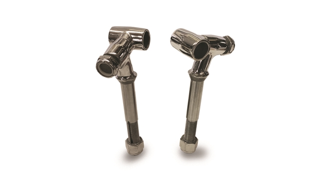 1928 - 1934 Polished S/S Adjustable Swivel Perches