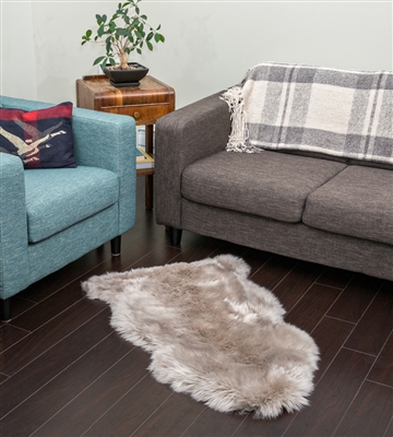 NZ Sheepskin Rug | Stone Single Sheepskin