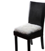 Sheepskin Chair Pad White