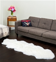 white NZ double lambskin