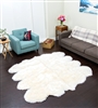 Ivory/White NZ Shearling Rug