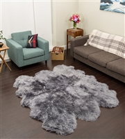 Sheepskin Rug | Sexto Grey Shearling Rug