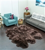 Sheepskin Rug | Sexto Brown Shearling Rug