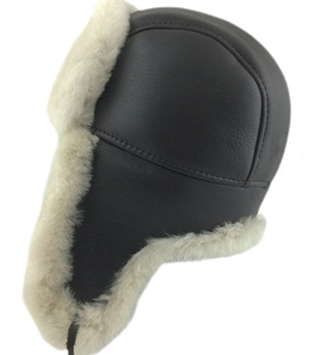 B3 Bomber Sheepskin Hat