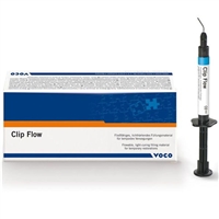 Clip Flow Filling Material for Temporary Restorations - 1.8 g Syringe, 2/Pk