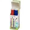 Benda Brush Mini, Fine, Assorted Colors, 144/Pkg., 370111