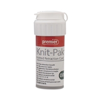 Knit-Pak Knitted Gingival Retraction Cord 000, Green, 100", 9007551