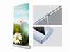 Deluxe 33"x81" banner stand & insert