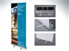 Standard Retractable 33"x81" banner stand & insert