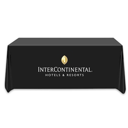 Intercontintental Hotel & Resorts logoed table cover, 6'