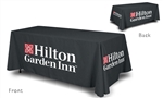 Hilton branded table covers