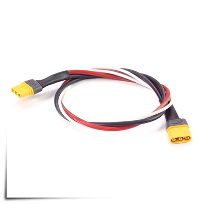 Elite EX5/SE Serial Bus Expander HD Silicone MR30 Power Cable 12" (300mm) Male-Female
