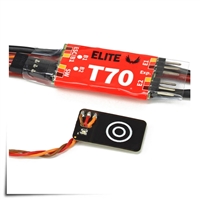 Elite T70 Electronic Dual Power Redundant Switch, Telemetry Expander w/Backup Battery Management (Jeti EX, Graupner HoTT, Futaba S.Bus2, PowerBox)