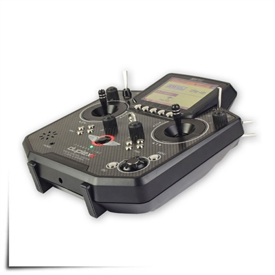 Jeti Duplex DS-12 Carbon Black Basic Special Edition 2.4GHz/900MHz w/Rx R7, Aluminum Tx Case Radio System