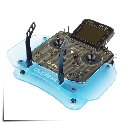 Jeti Transmitter Tray DS-24 Lite Blue w/Brackets