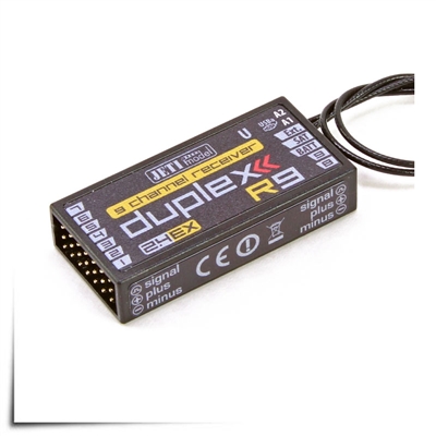 Jeti Duplex EX R9 2.4GHz Receiver w/Telemetry