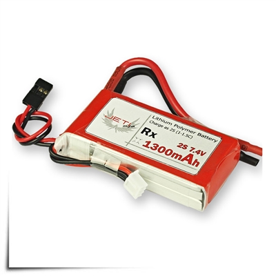 Jeti Receiver Battery Pack 1300mAh 7.4V Li-Poly