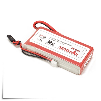 Jeti Receiver Battery Pack 3600mAh 6.6V LiFe