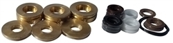 KARCHER / LEGACY PUMP U-SEALS WITH BRASS 18MM