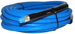 4000 PSI Single Braid Blue Power Washer Hose Assembly