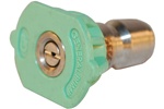 PRESSURE WASHER QC NOZZLE  GREEN