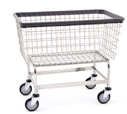 R&B Wire Large Capacity 6 Bushel "Big Dog" Laundry Cart # 201H/D7