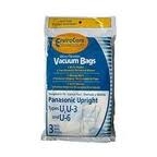 Panasonic Paper Bag Type U Micro Lined 3 pack DVC Replacement