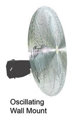 Airmaster Fan 71582 Commercial, Oscillating 30" Wall Mount #CA30OW