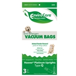 EnviroCare Hoover Type Q Anti-Allergen Vacuum Bags, 3 Bags Per Pack, A890