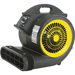 AirFoxx High Velocity 1 HP 3 Speed 3 Position 4000 CFM Air Mover / Carpet Dryer / Floor Dryer