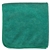 Premium Microfiber Cleaning Cloths, 320 GSM, 49 Grams per Cloth, Green, 16x16, Pack of 12