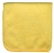 Premium Microfiber Cleaning Cloths,320 GSM, 49 Grams per Cloth, Yellow, 16x16, Pack of 12