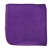 Premium Microfiber Cleaning Cloths, 320 GSM, 49 Grams per Cloth, Purple, 16x16, Pack of 12