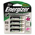 Energizer e² NiMH Rechargeable Batteries, AA, 4 Batteri