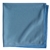 Smooth Microfiber Glass Cleaning Cloths, Blue, 16x16, Pack of 12