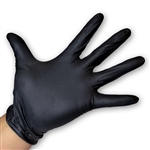 ERC BLACK NITRILE GLOVES POWDER FREE 5 MIL CASE OF 1000, SIZE MEDIUM, GN5PFBLKMED