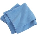 Microfiber Cleaning Cloths, Blue, 16x16, Pack of 60