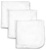 Economy White Terry Wash Cloths- 50 lb. Box (approximately 600 cloths)