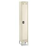 Safco&reg; Single Tier Locker, 12w x 18d x 78h, Two-Tone Tan # SAF5522TN