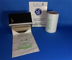 S.A.C. Total Solution Starter Set - Sanitary napkin & tampon disposal, roll format in stainless steel - Contains 1 set