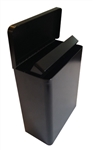 S.A.C. Sanitary Napkin & Tampon Disposal Receptacle -Black powder coated steel - 1 Unit # TD1000BK