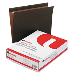 Universal Hanging File Folders, 1/5 Tab, 11 Point Stock