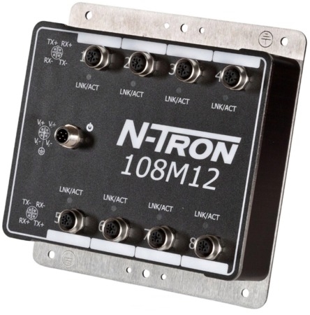 N-Tron 8 Port Switch - 108M12