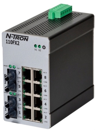 N-Tron 110FXE2 Industrial Ethernet Switch