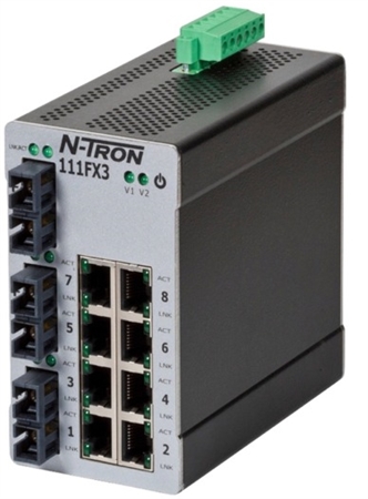 N-Tron 111FXE3 Industrial Ethernet Switch