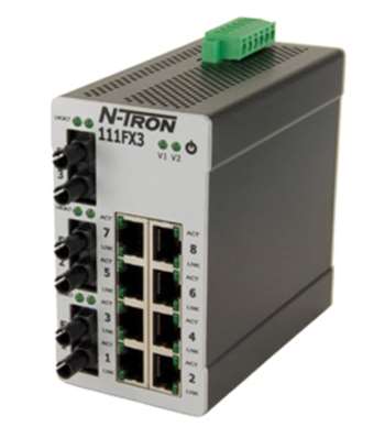 N-Tron 111FXE3 Industrial Ethernet Switch