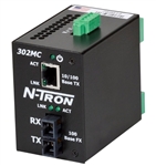 N-Tron Industrial Media Converter w/ N-View OPC Server - 302MCE-N-SC-80