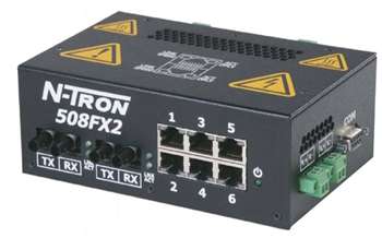 8 Port Ethernet Switch - 508FXE2-ST-40