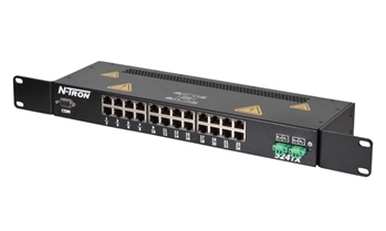 N-Tron 24 port 19" Rackmount Industrial Ethernet Switch - 524TX